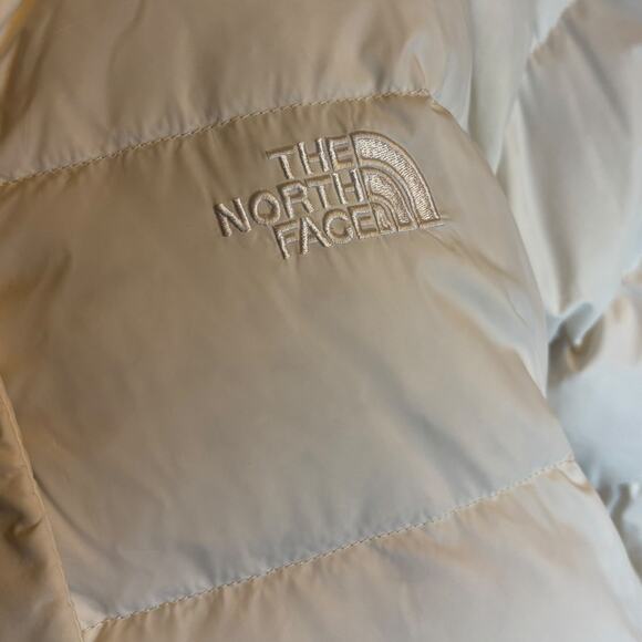 North Face Women’s Hydrenalite Down Midi Hoode Puffer White Size XL - Picture 2 of 7